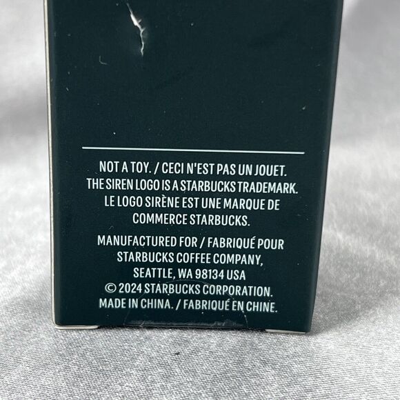 Starbucks Cold Cup Key Chain‎ Ornament Pleated Hot Pink Ombre 3" Tall 2024 Gifts - Picture 5 of 9